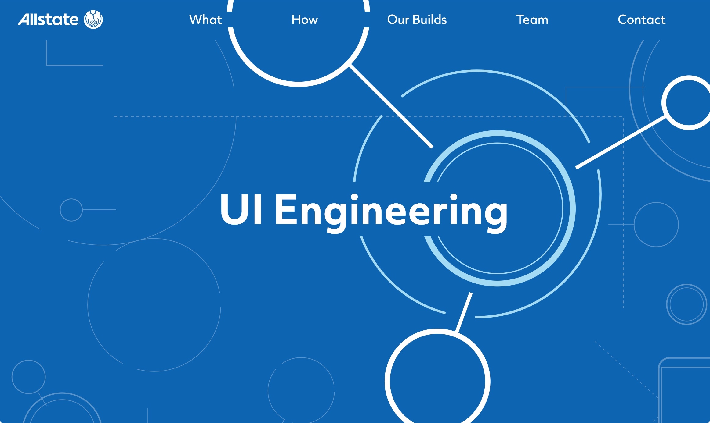 UIE Hub landing page
