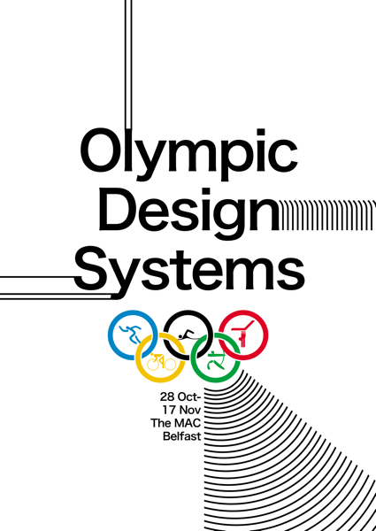 Olympic design systems exhibition poster